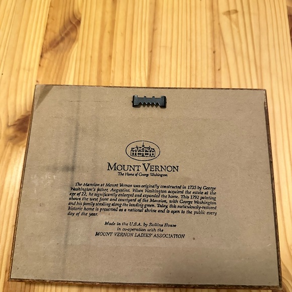 Mount Vernon Home George Washington Fine Art Framed Print Picture Sullins House - Picture 7 of 12